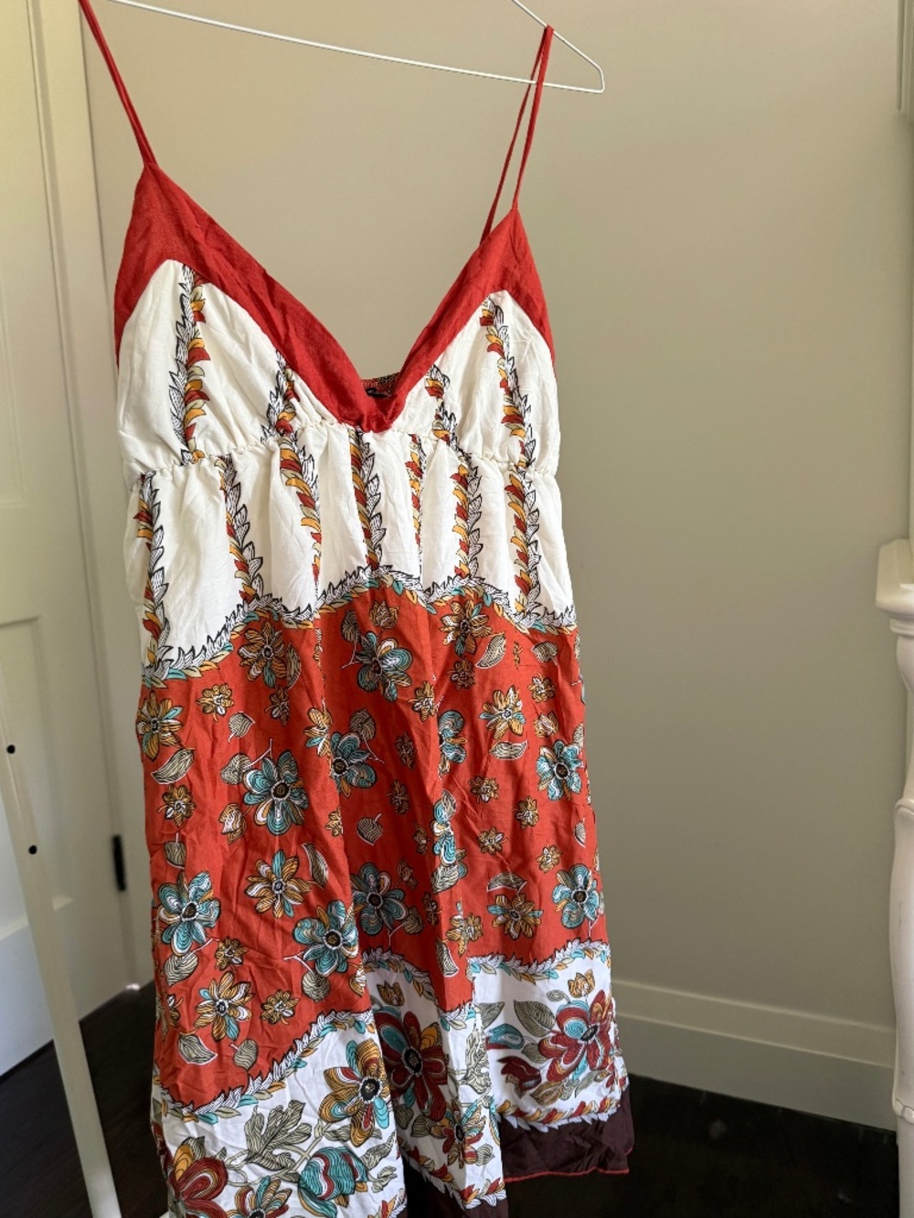 VINTAGE y2k Seductions babydoll floral summer mini sundress